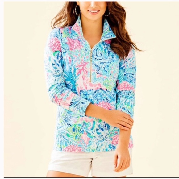 Lilly Pulitzer Tops - NWT Lilly Pulitzer Skipper Popover Sink or Swim